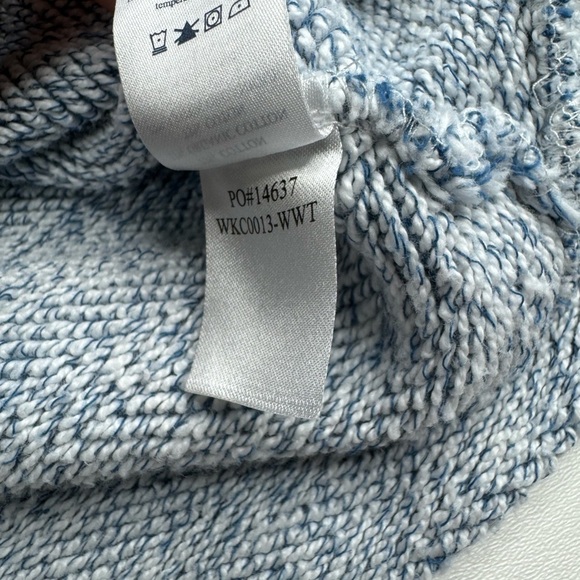 Faherty Whitewater Bells Crewneck Organic Cotton Blend Sweater Medium - Picture 10 of 12